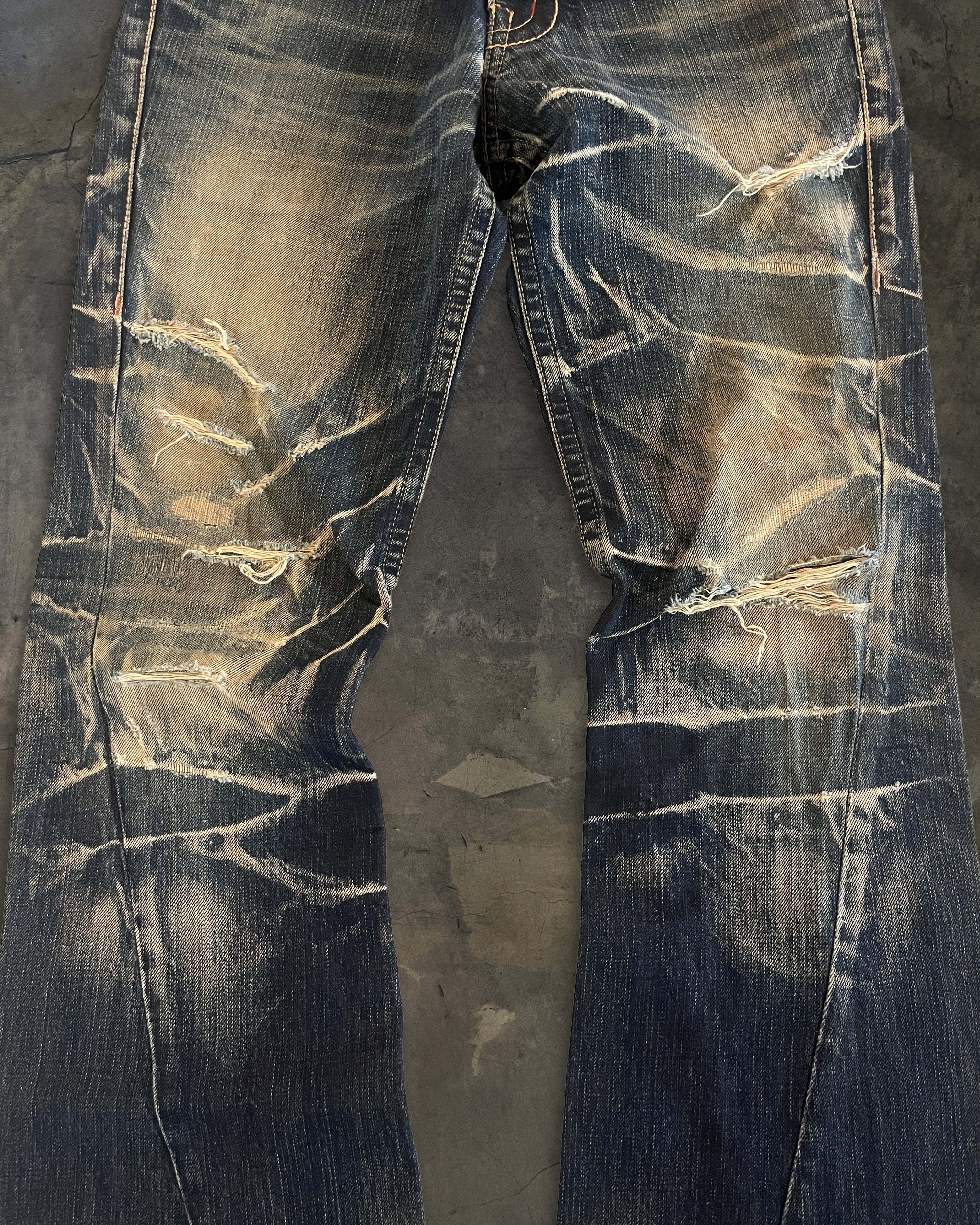 TORNADO MART SPIRAL FLARE JEANS - Image 3