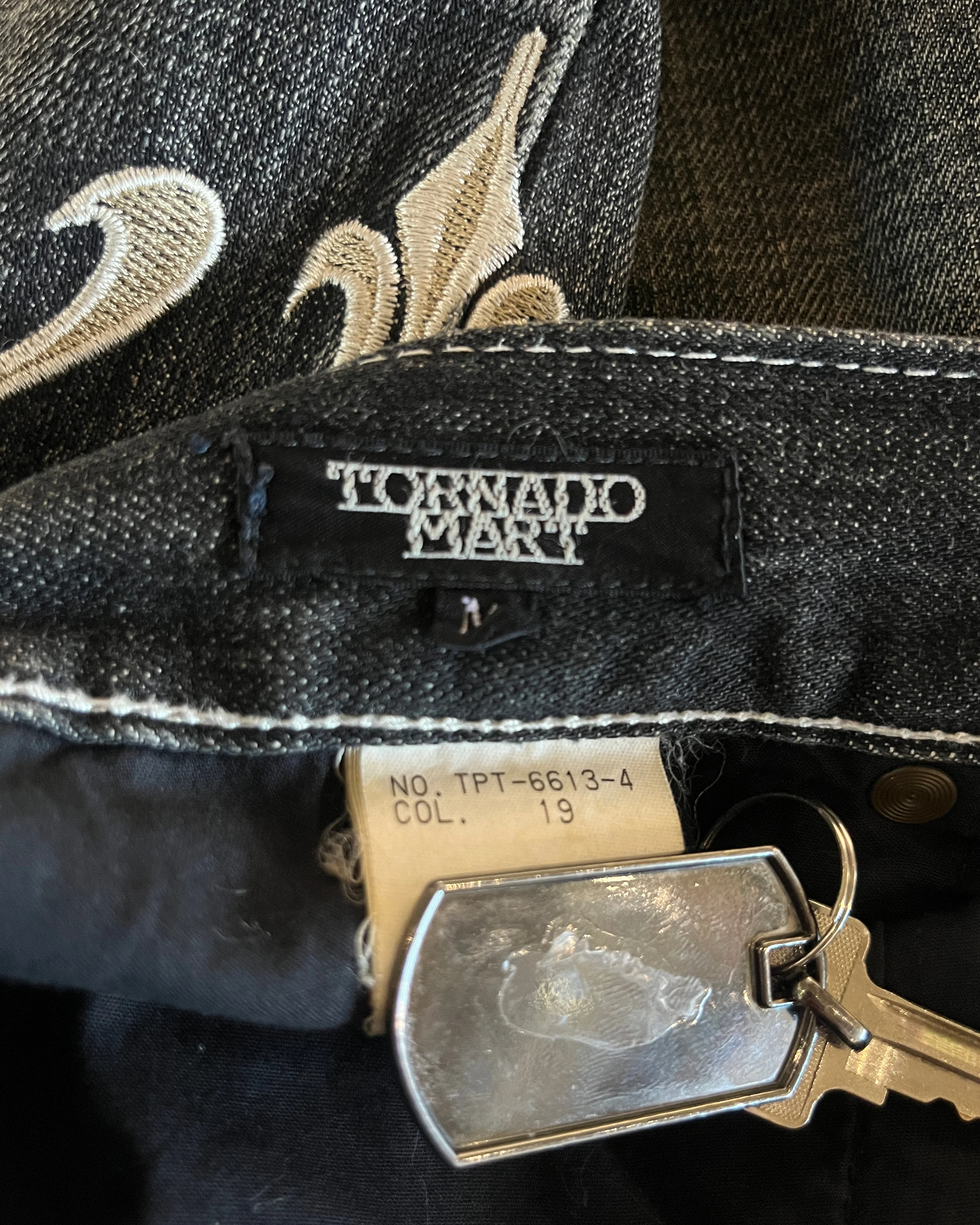 TORNADO MART TRIBAL EMBROIDERY DENIM - Image 8