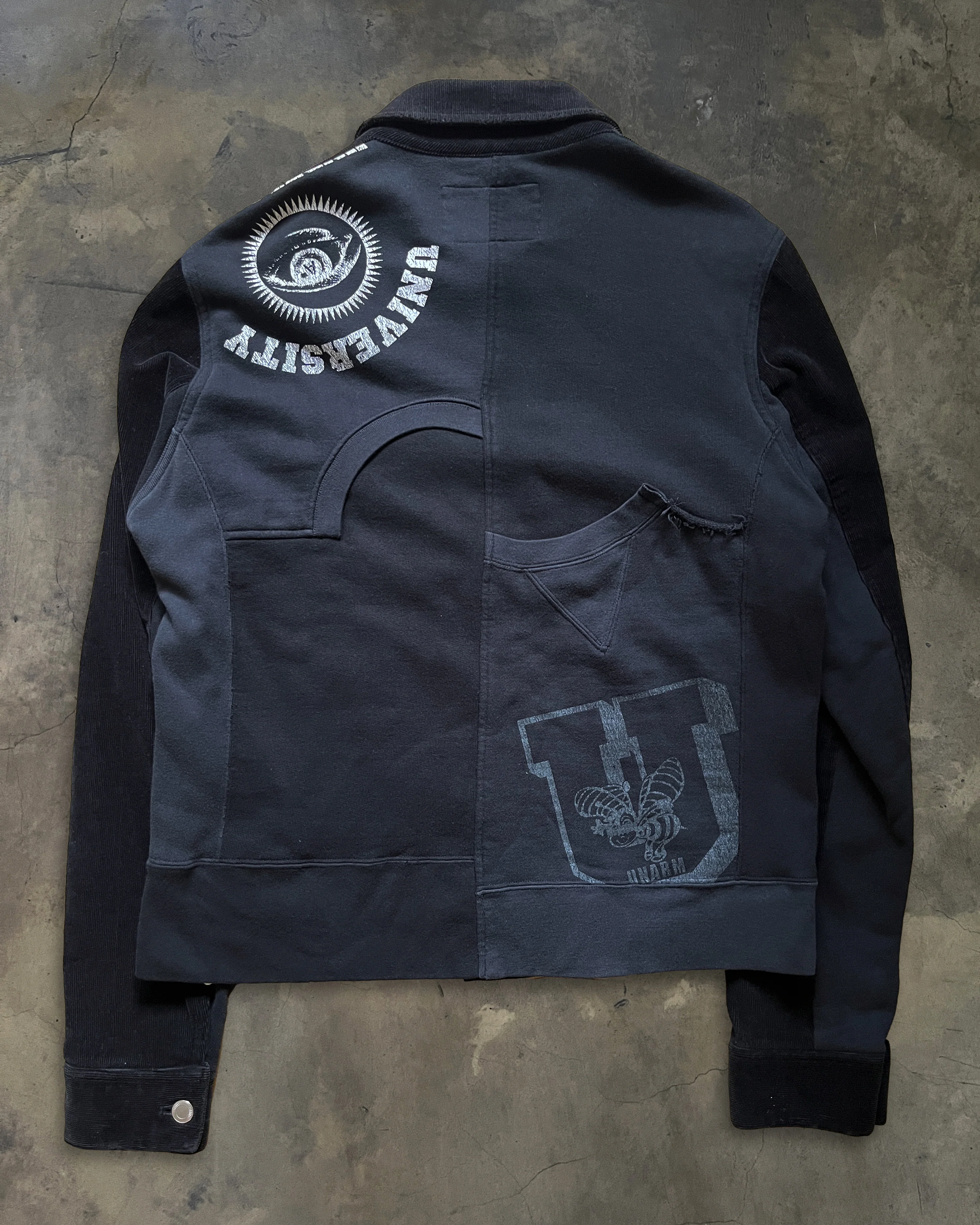 UNDERCOVER AW2003 "PAPERDOLL" CORDUROY TRUCKER JACKET - Image 2