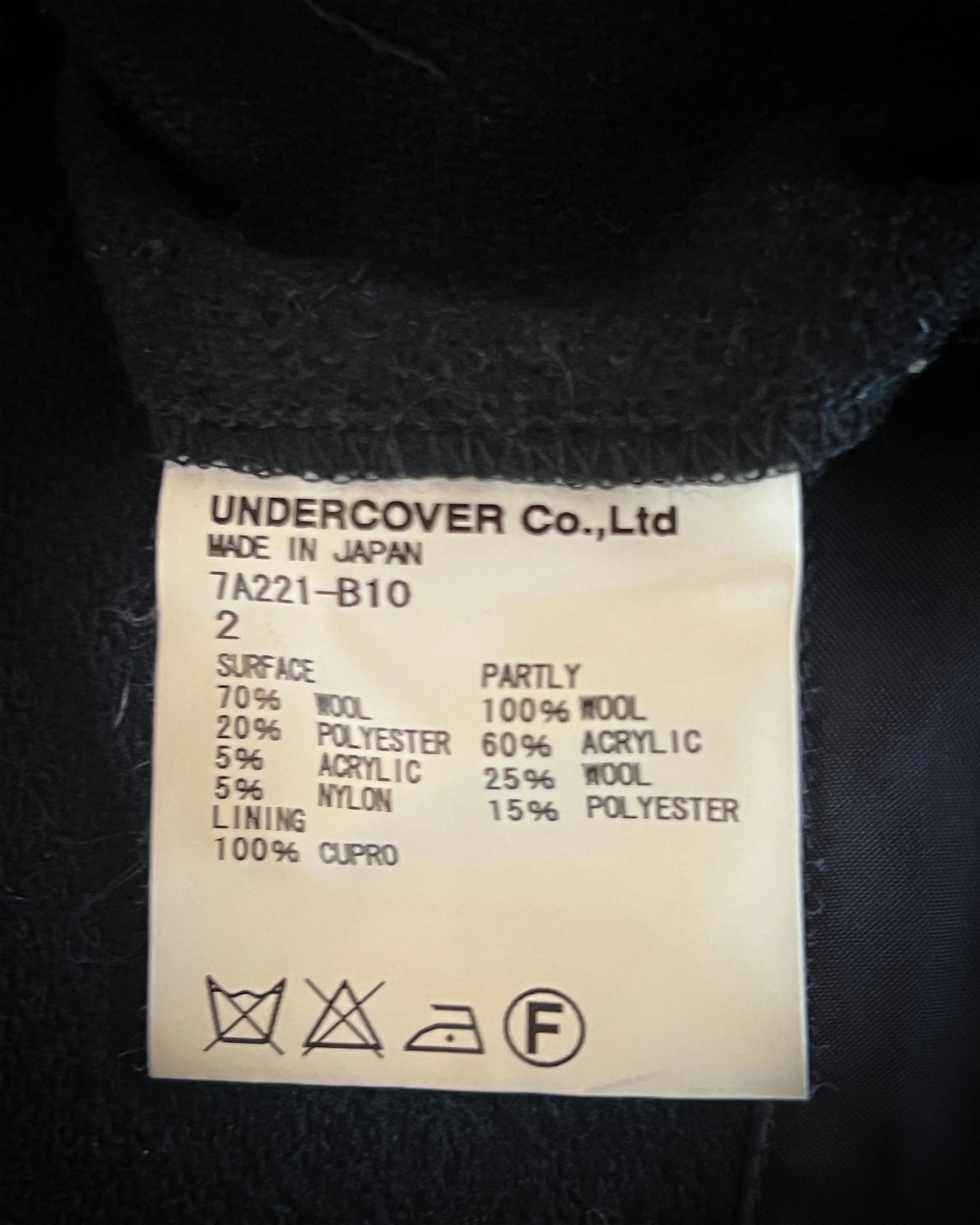 UNDERCOVER AW2007 HYBRID LEATHER JACKET - Image 11