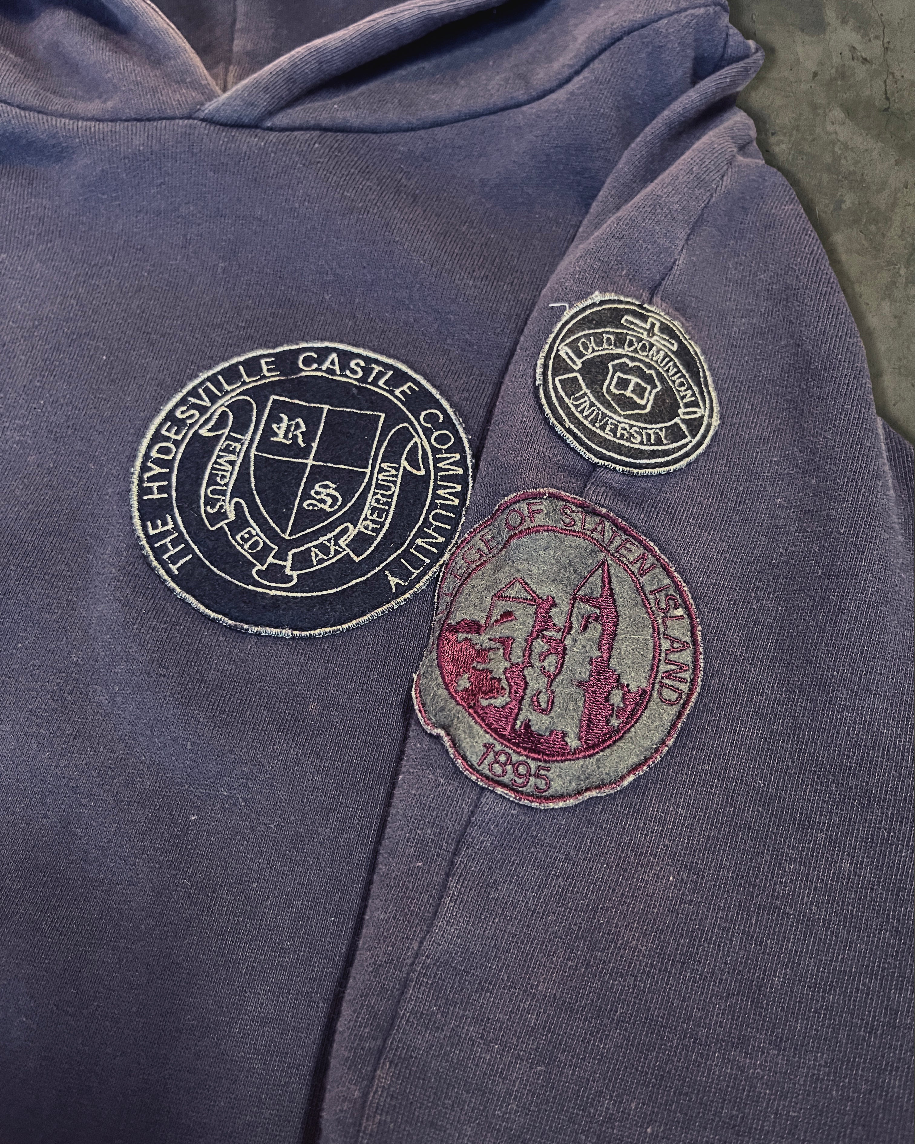 RAF SIMONS AW2000-2001 “CONFUSION” PATCH WORK HOODIE. - Image 6
