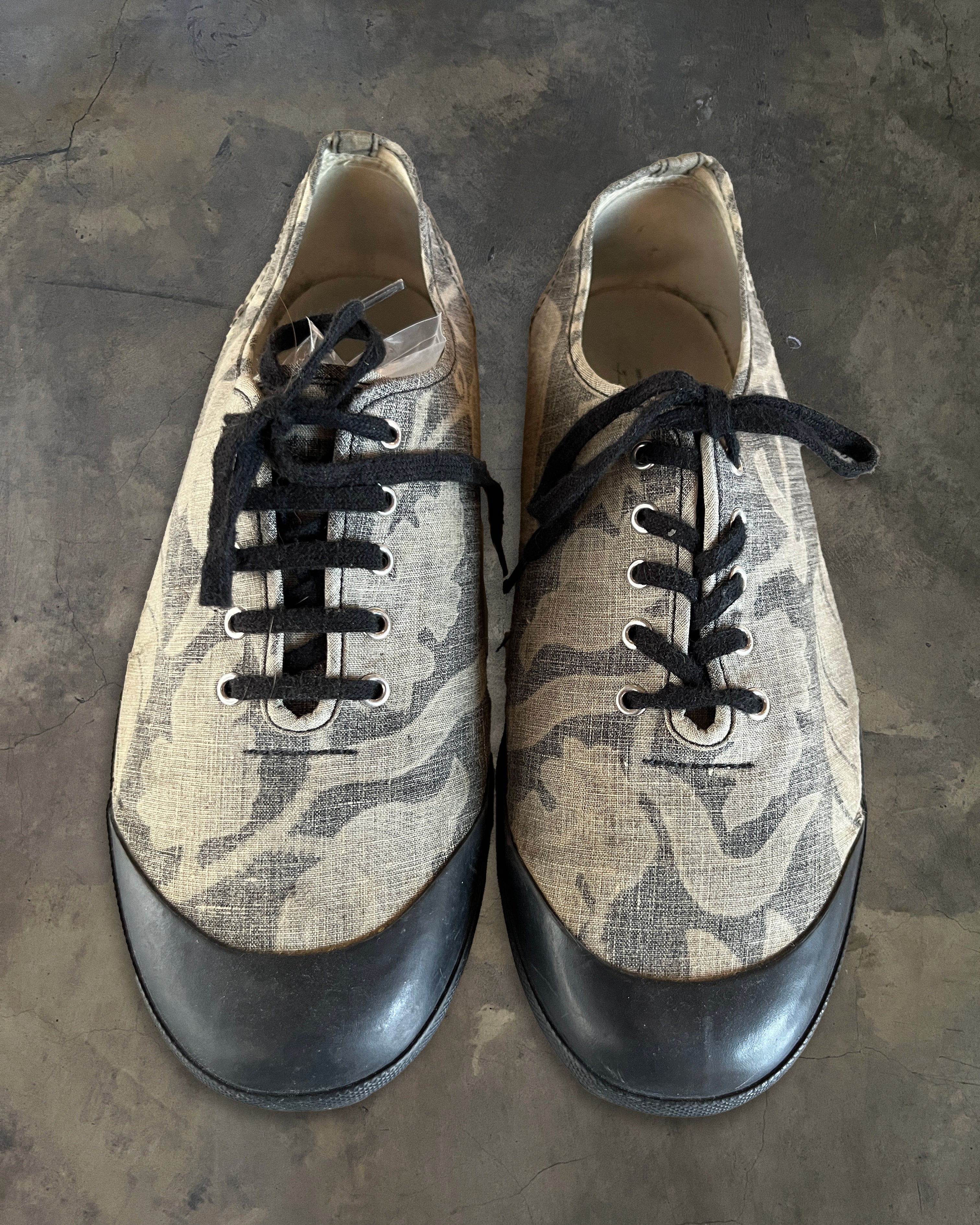 YOHJI YAMAMOTO RUBBER TOE VANS - Image 2