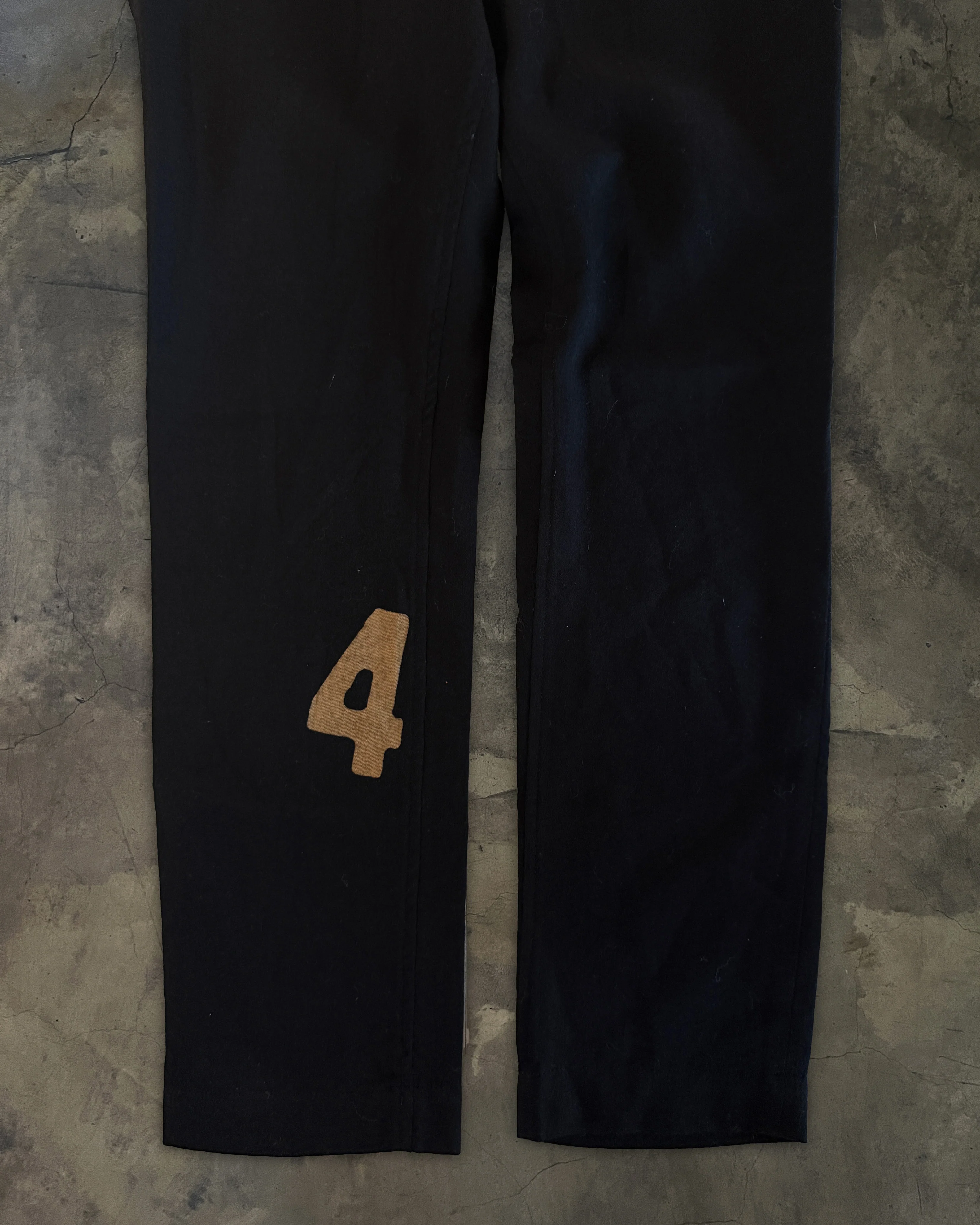 Y's AW2010 NUMBER 4 PRINT WOOL PANT - Image 3