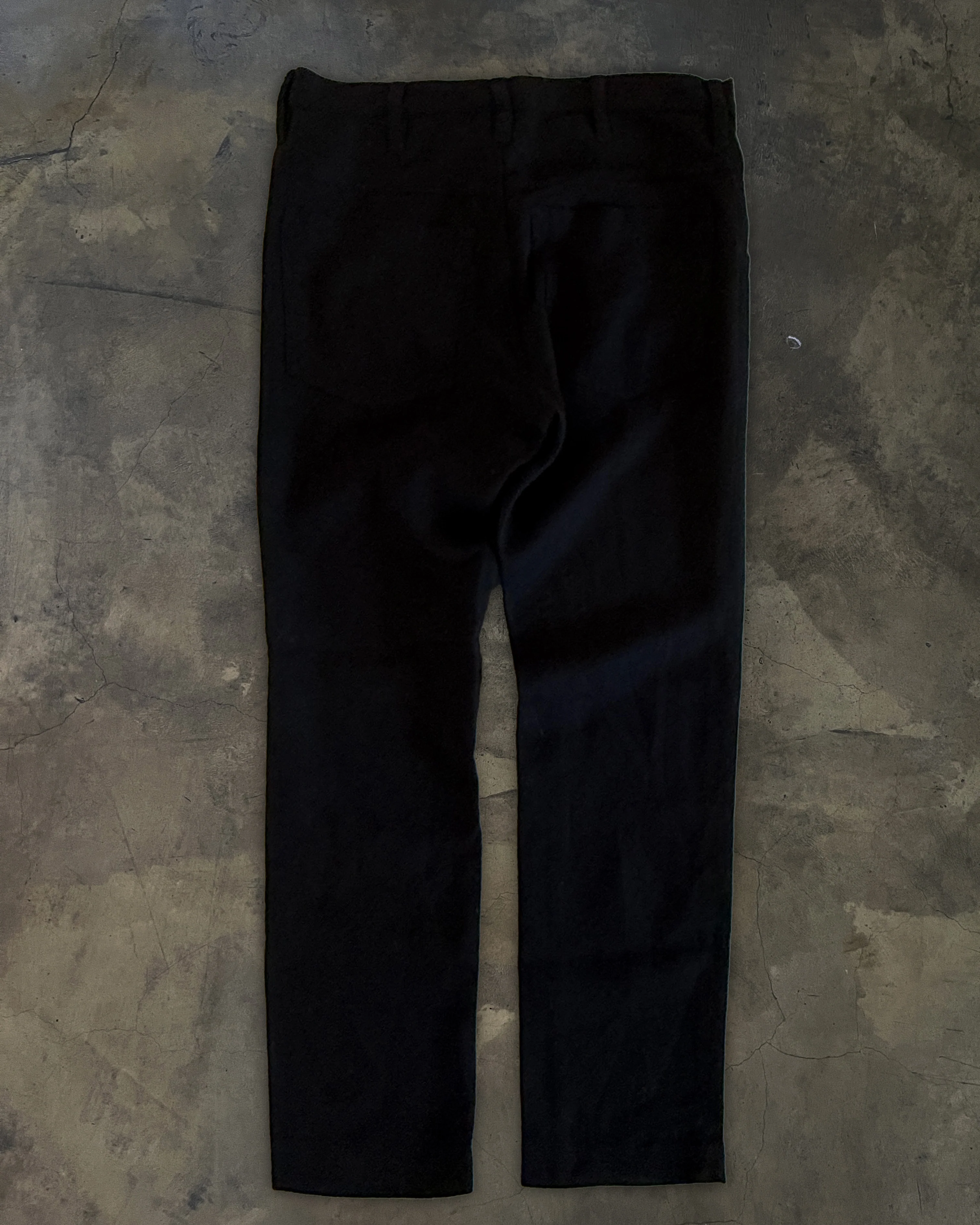 Y's AW2010 NUMBER 4 PRINT WOOL PANT - Image 4